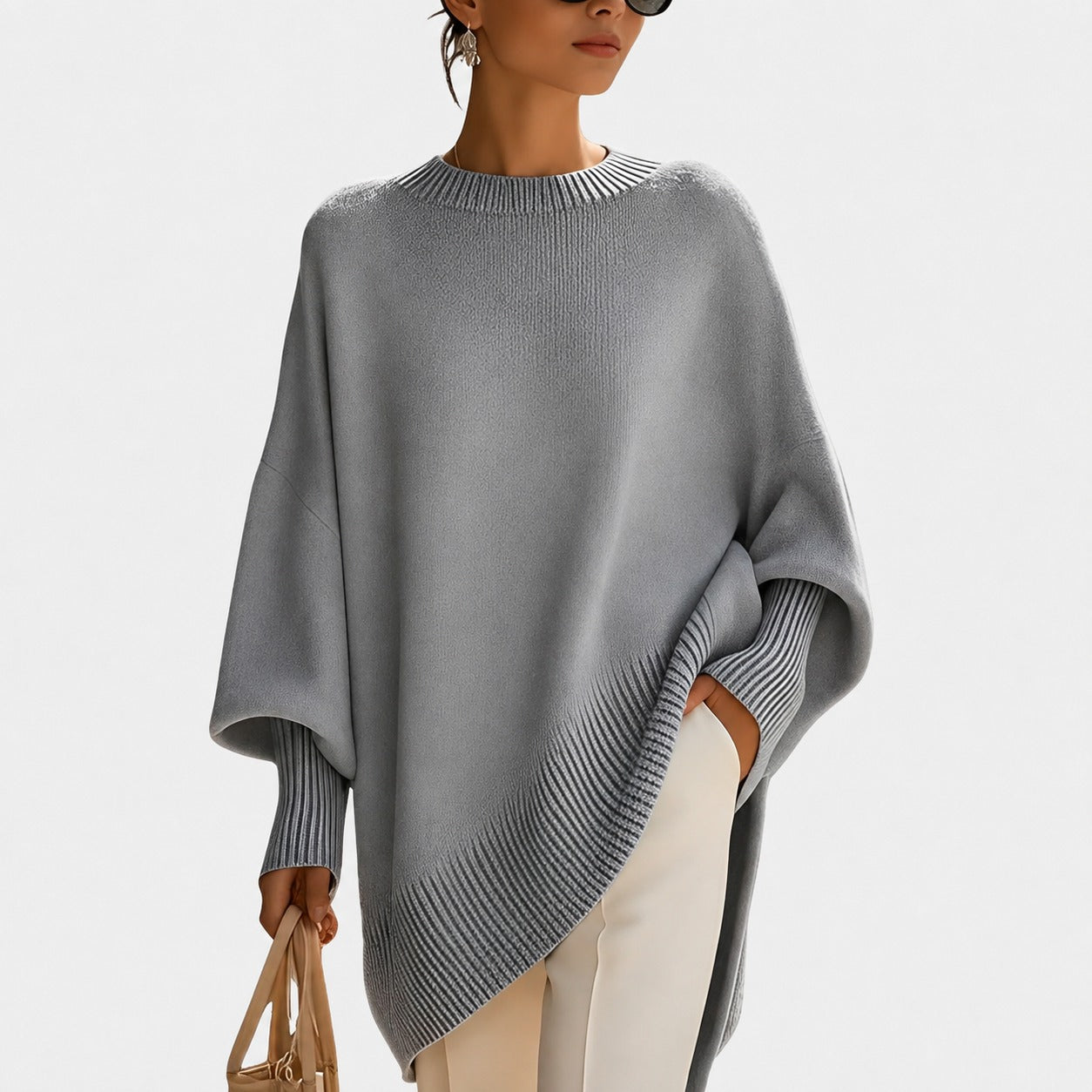 Pamella - Suéter oversize de moda para mujeres