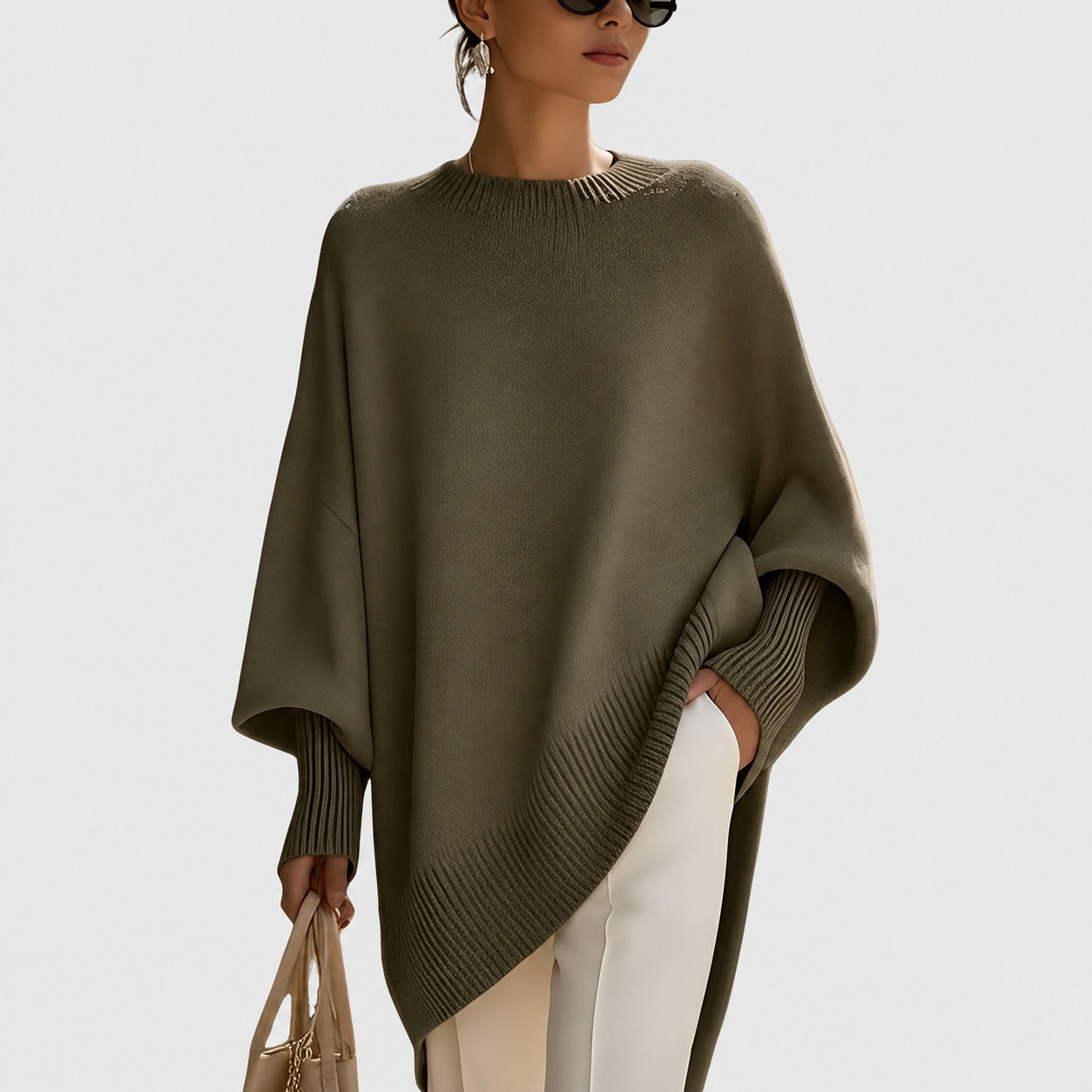 Pamella - Suéter oversize de moda para mujeres