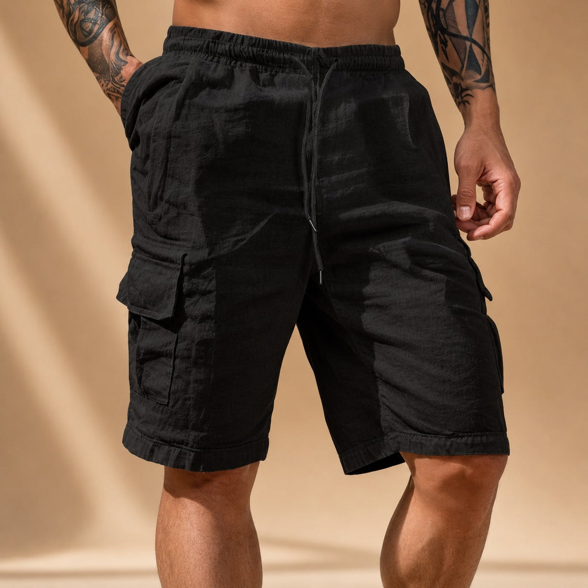 Derek - Shorts Cargo Relajados