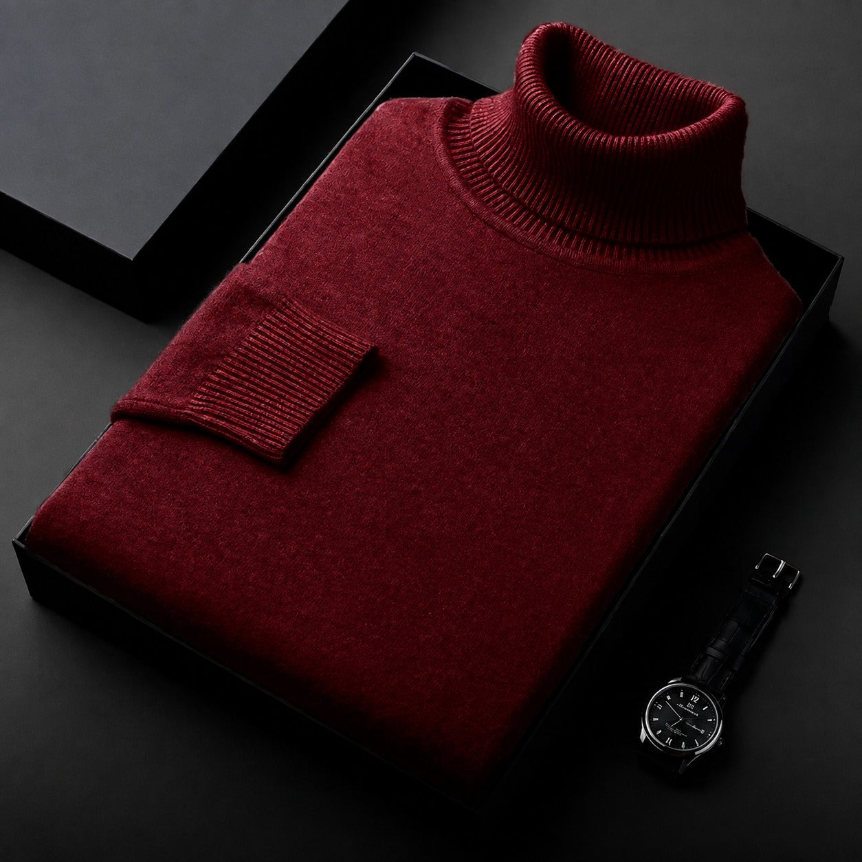 Amara - Suéter de cuello alto elegante