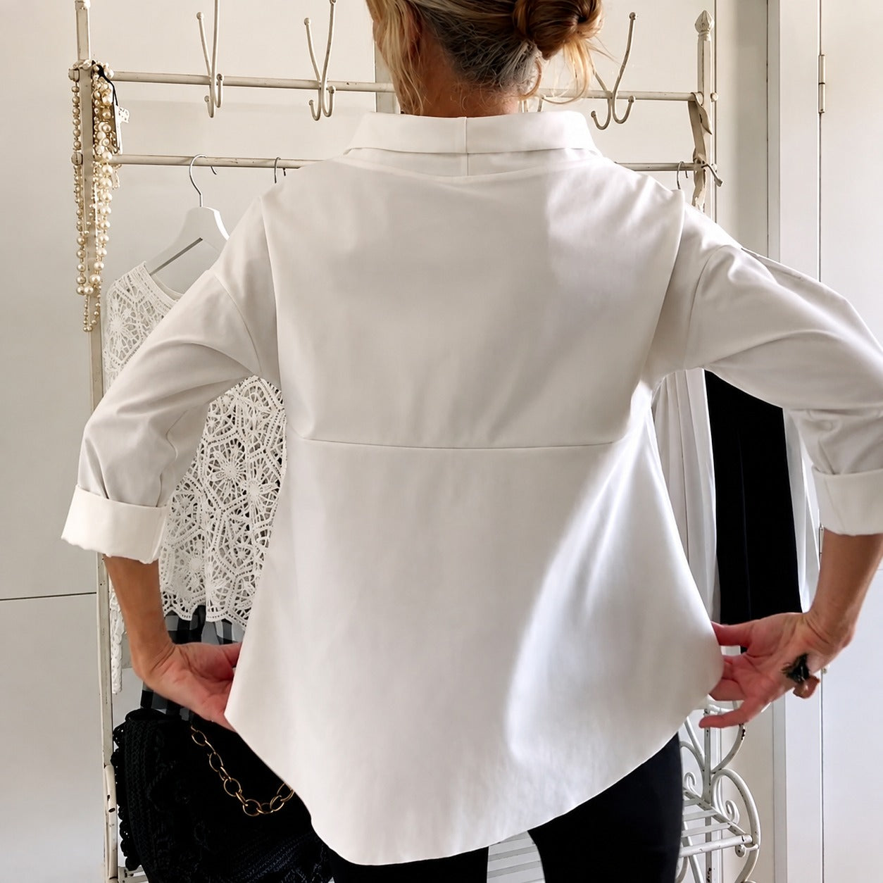 Sofia - Top elegante y holgado para mujeres