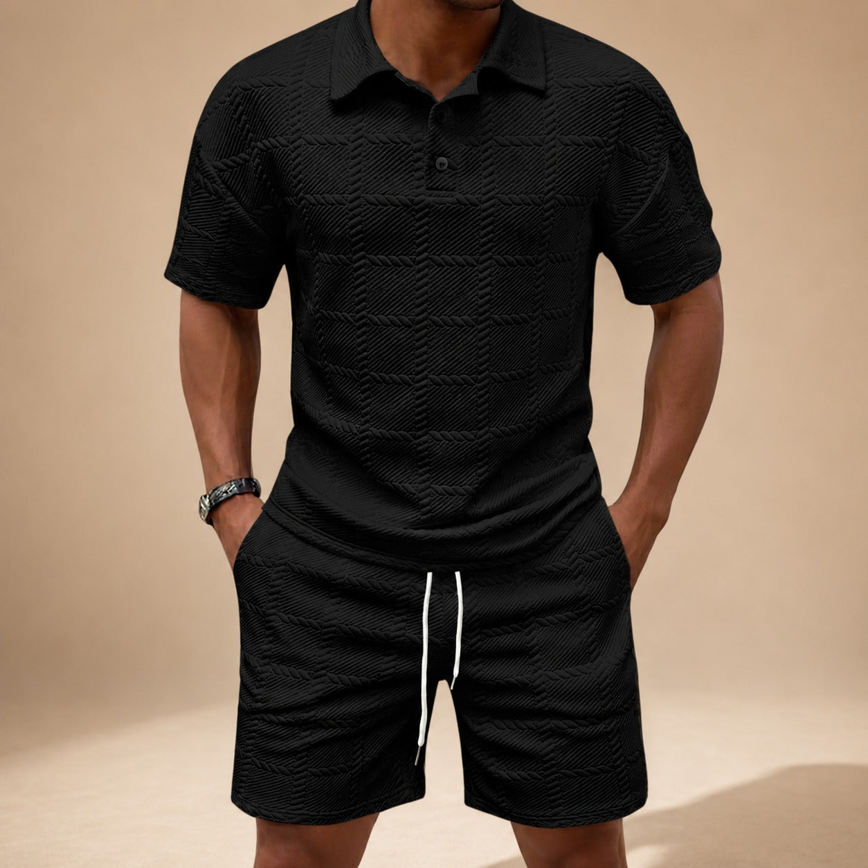 Anthony - Conjunto Texturizado Elegante