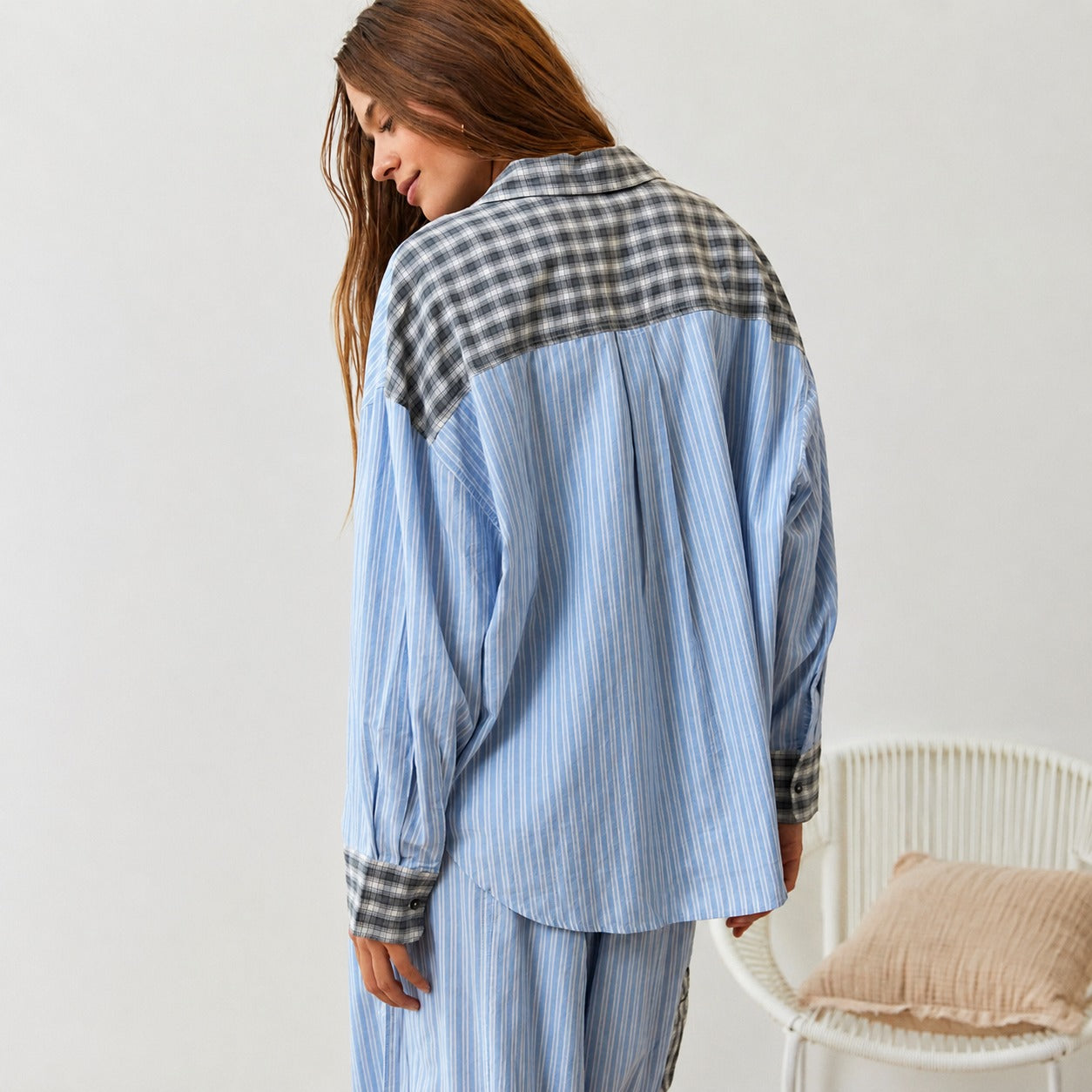 Elena - Pijama casual de dos piezas