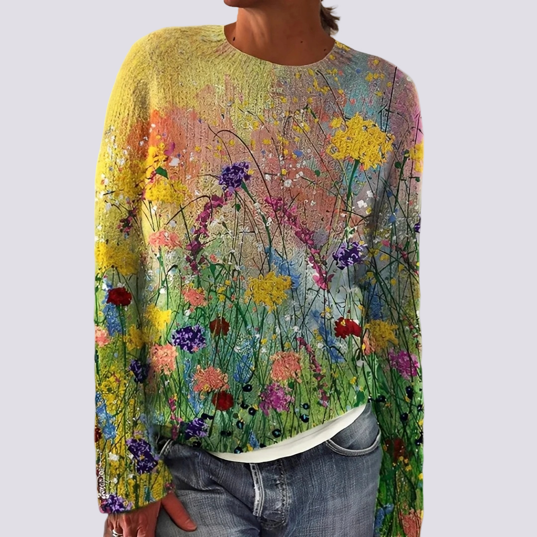 Liliane - Suéter de lana para mujeres para el invierno