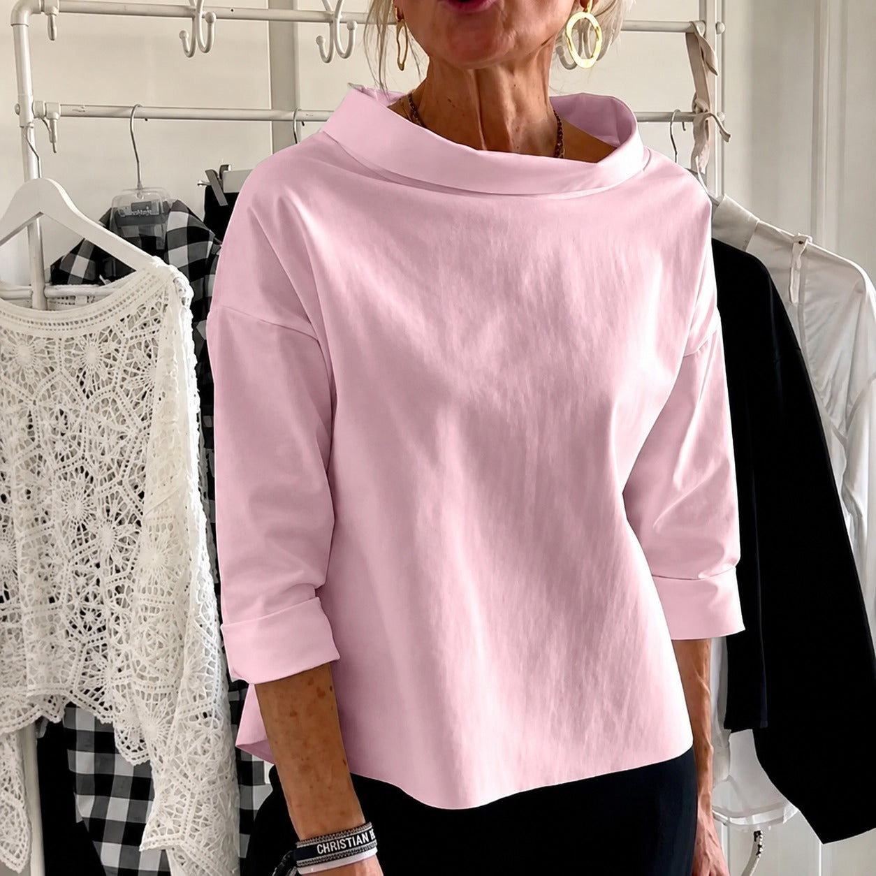 Sofia - Top elegante y holgado para mujeres