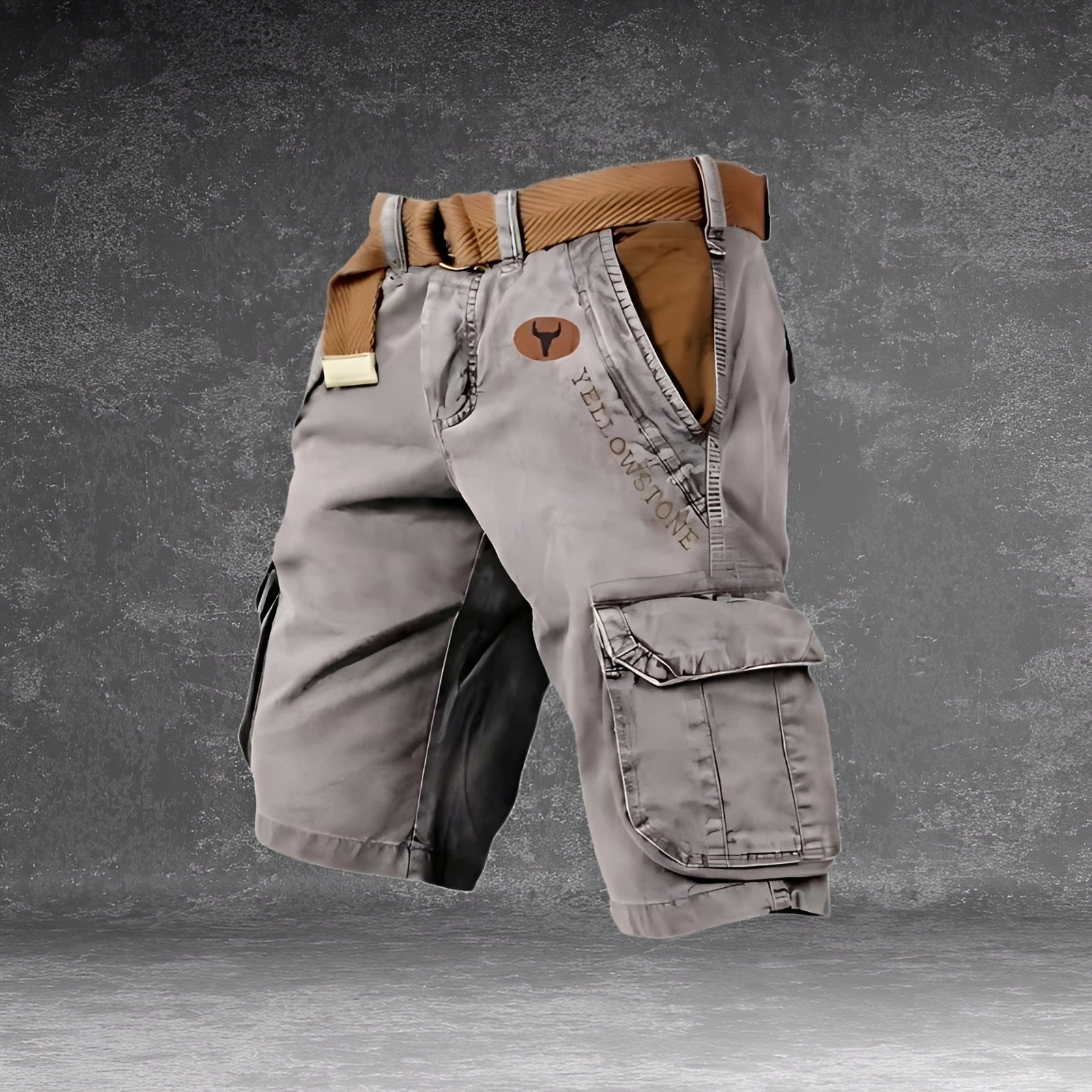 Cole - Shorts cargo casuales para hombres, perfectos para aventuras