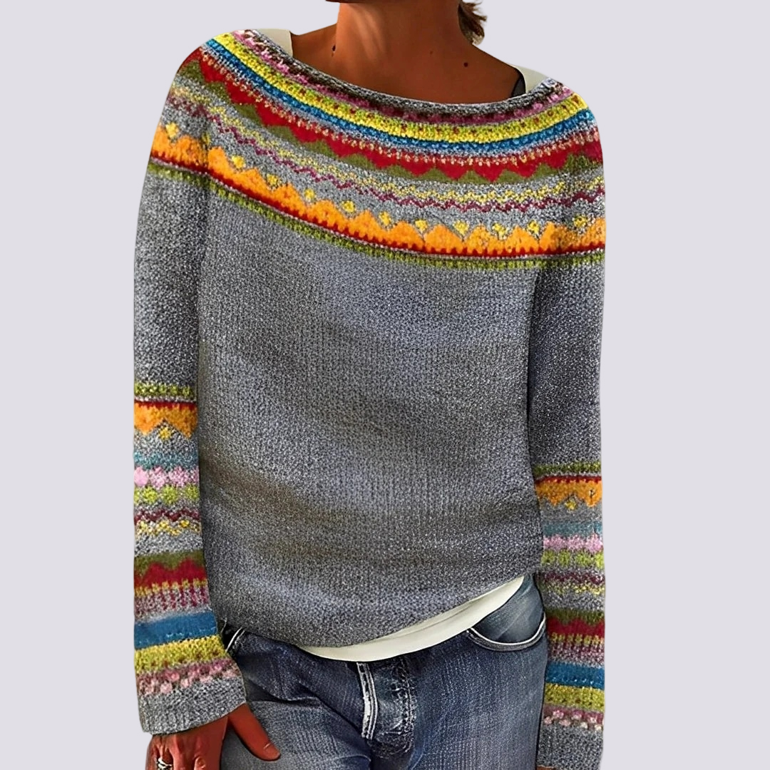 Liliane - Suéter de lana para mujeres para el invierno