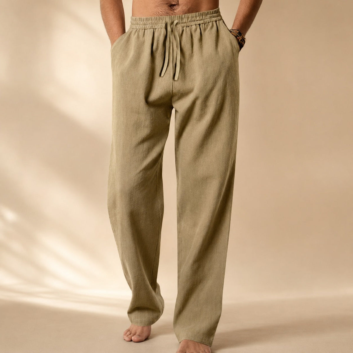 Clark - Pantalones Rectos Relajados
