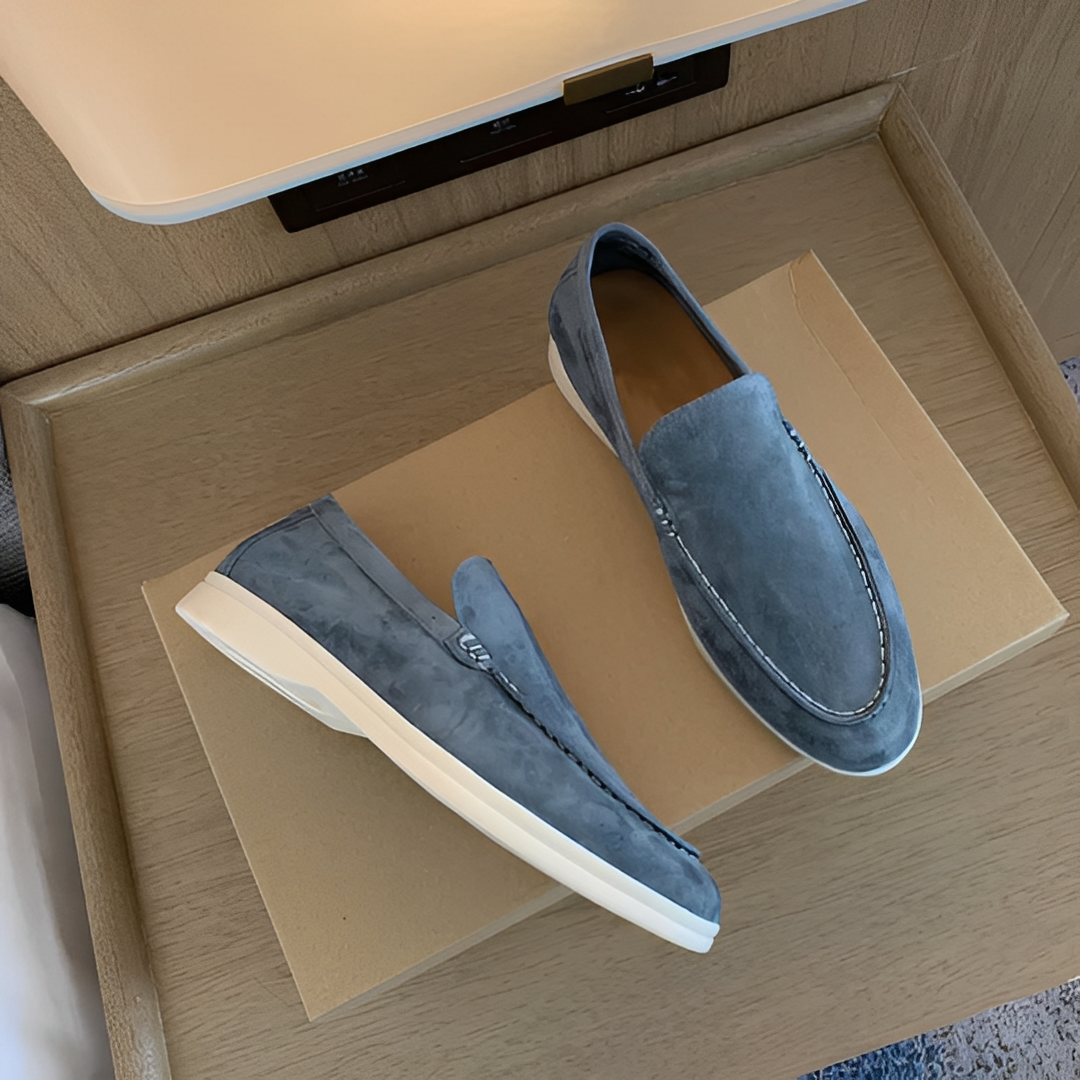 Gio - Mocasines clásicos retro para hombre