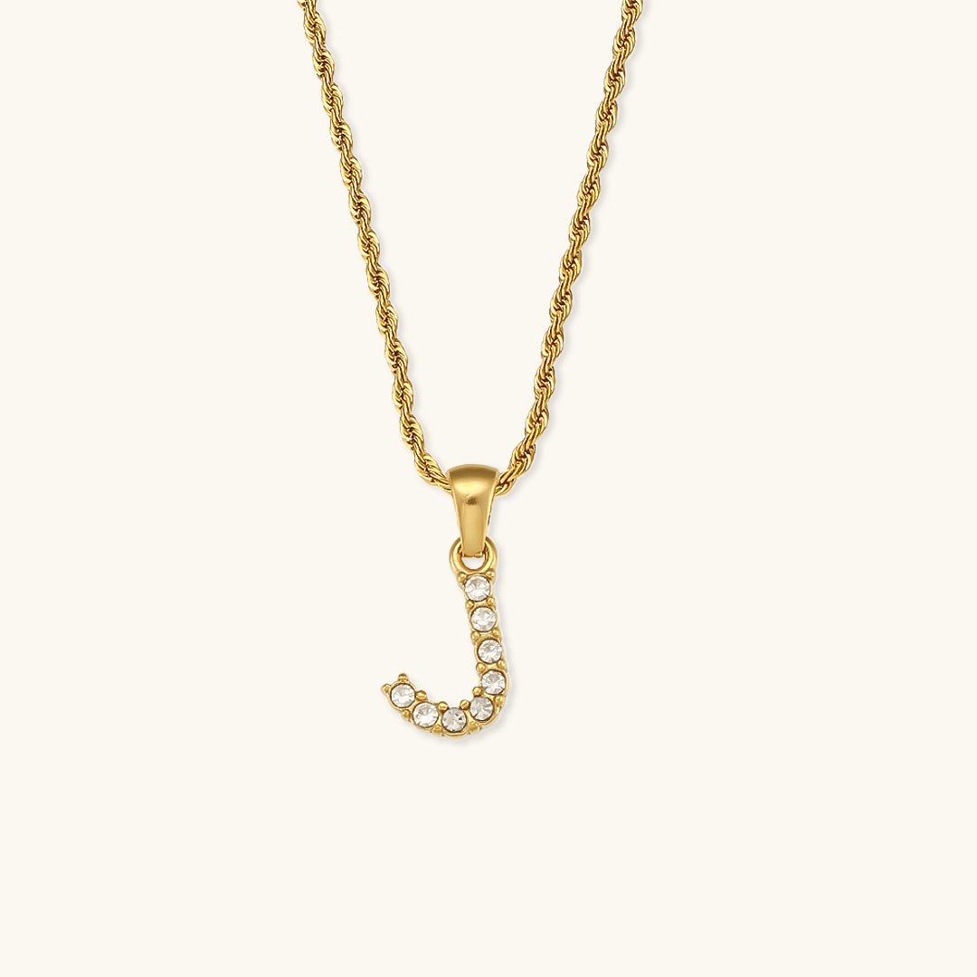 Maeve - Collar de diamantes con iniciales