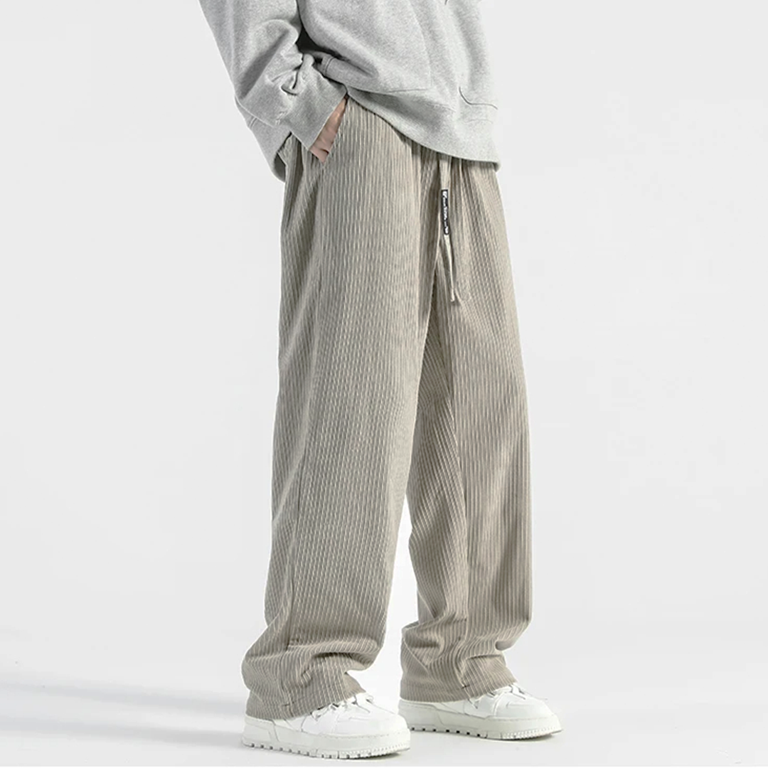 Quinn - Pantalones texturizados