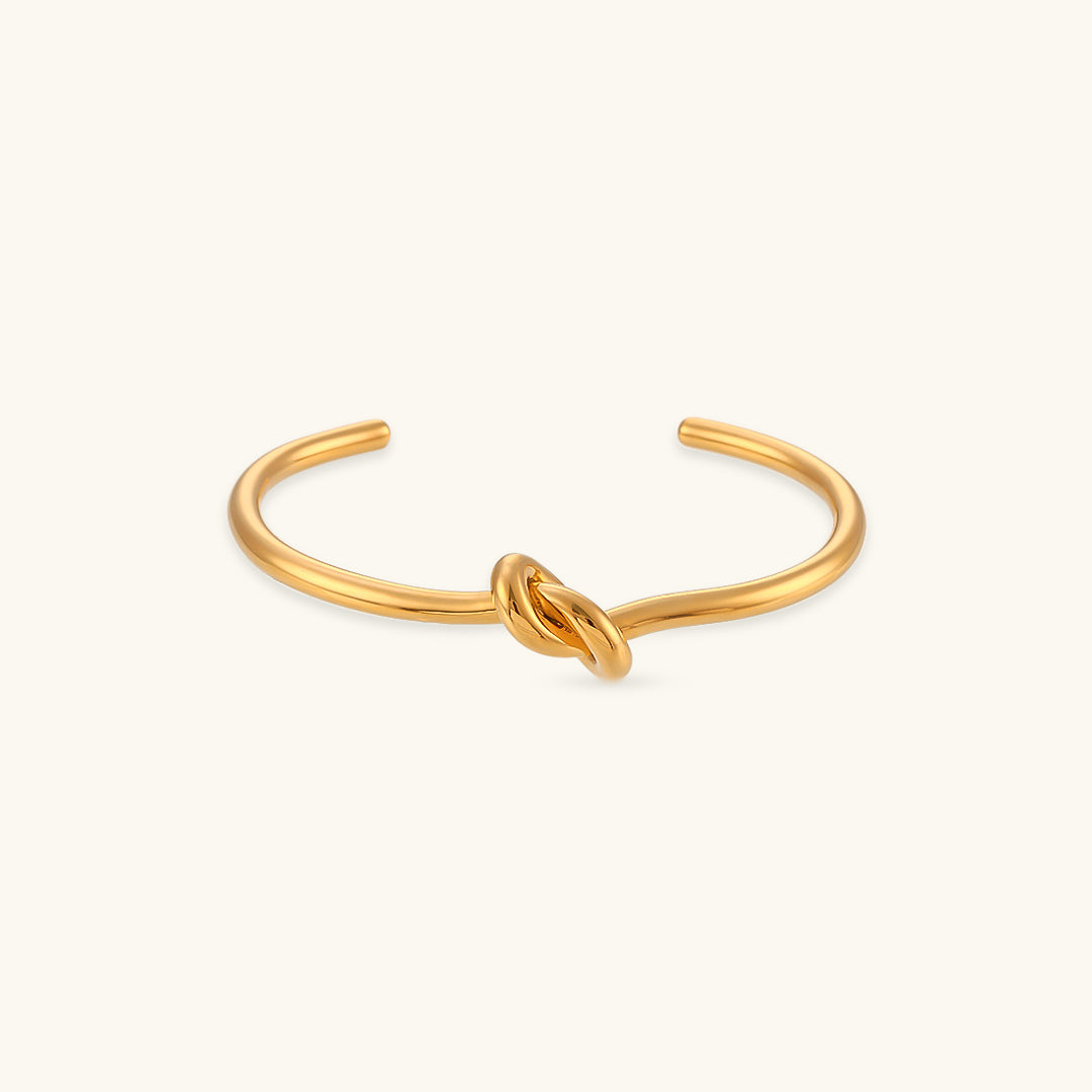 Louisa - Pulsera de nudos de oro