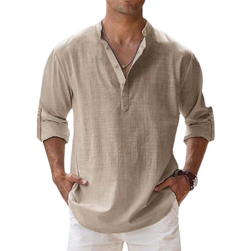 Adamus - Hombres Primavera & Verano Camisa