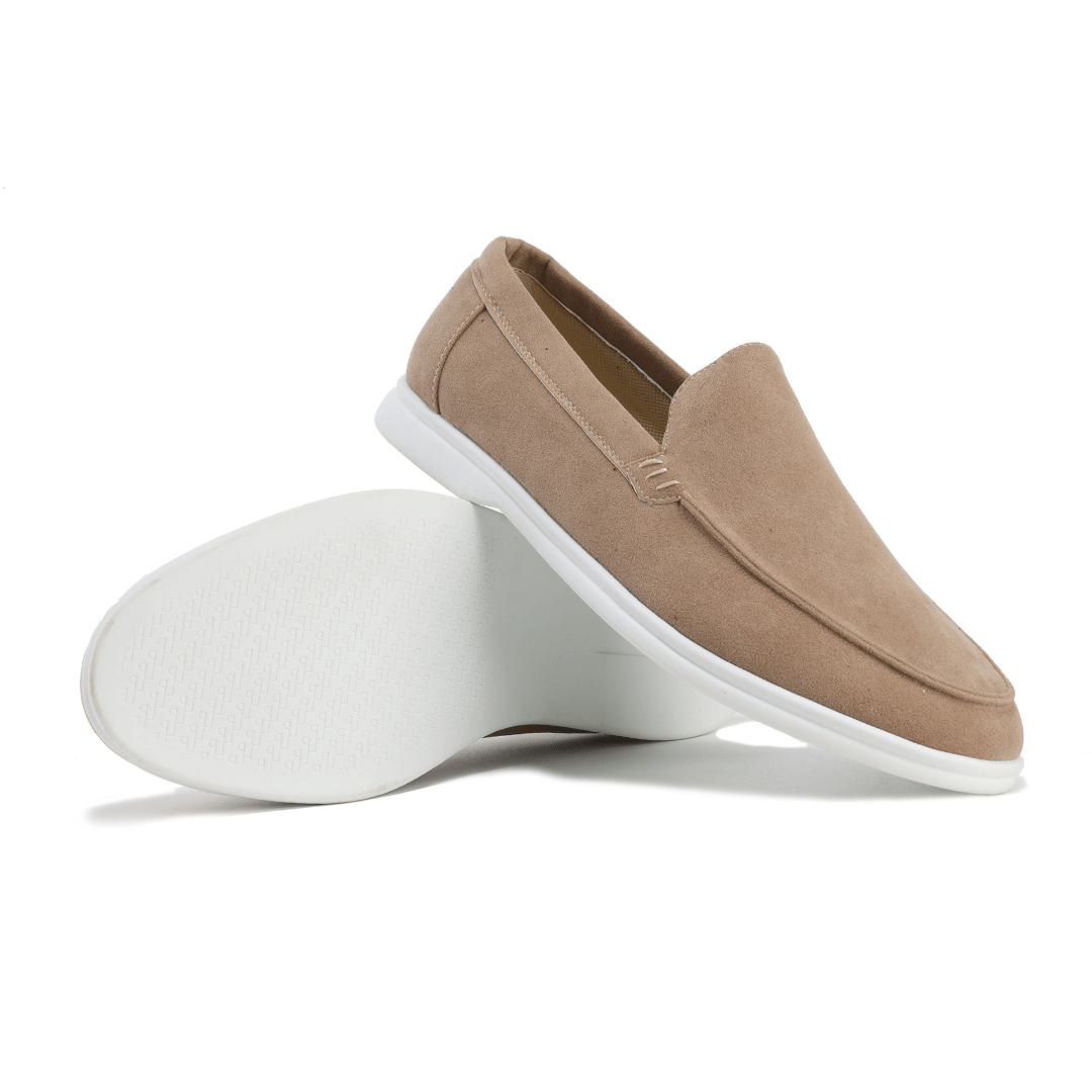 Jad - Cómodos Mocasines de Gamuza para Hombres