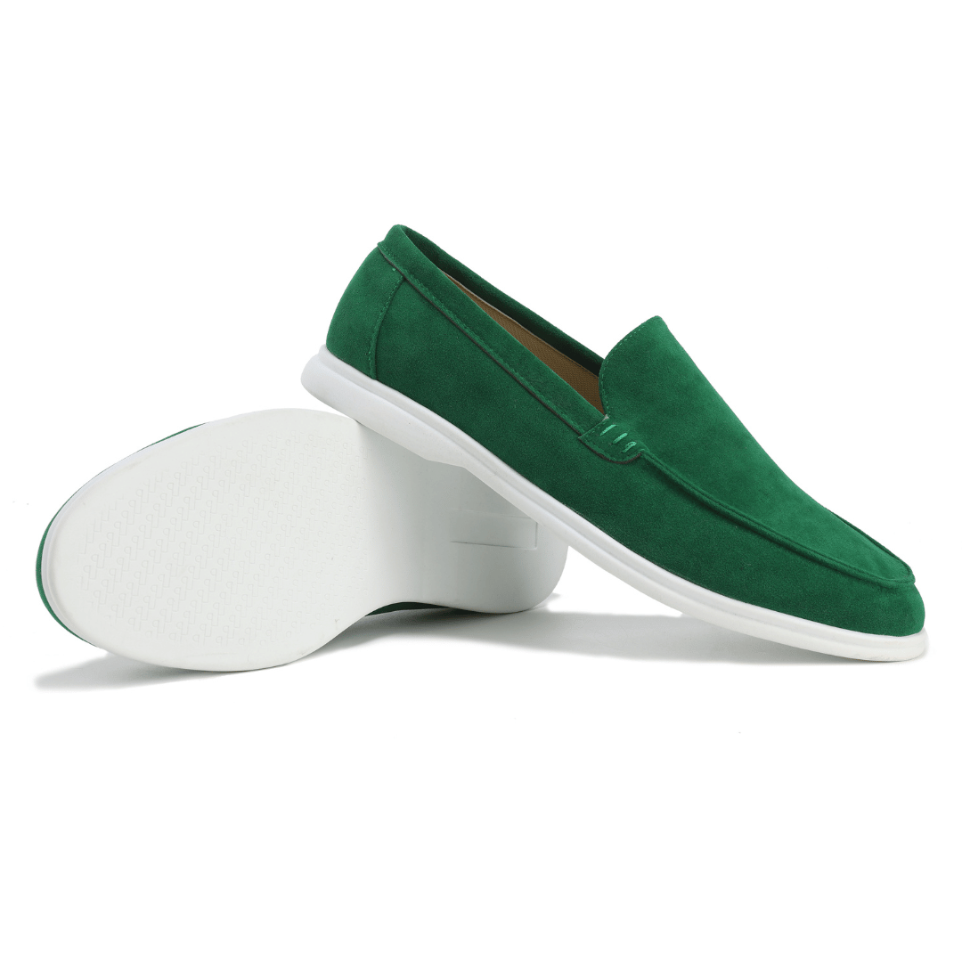 Jad - Cómodos Mocasines de Gamuza para Hombres