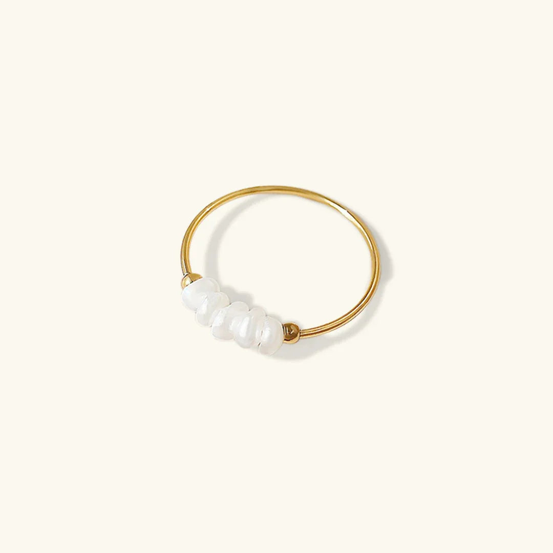 Miori – Anillo de Perla Natural en Oro