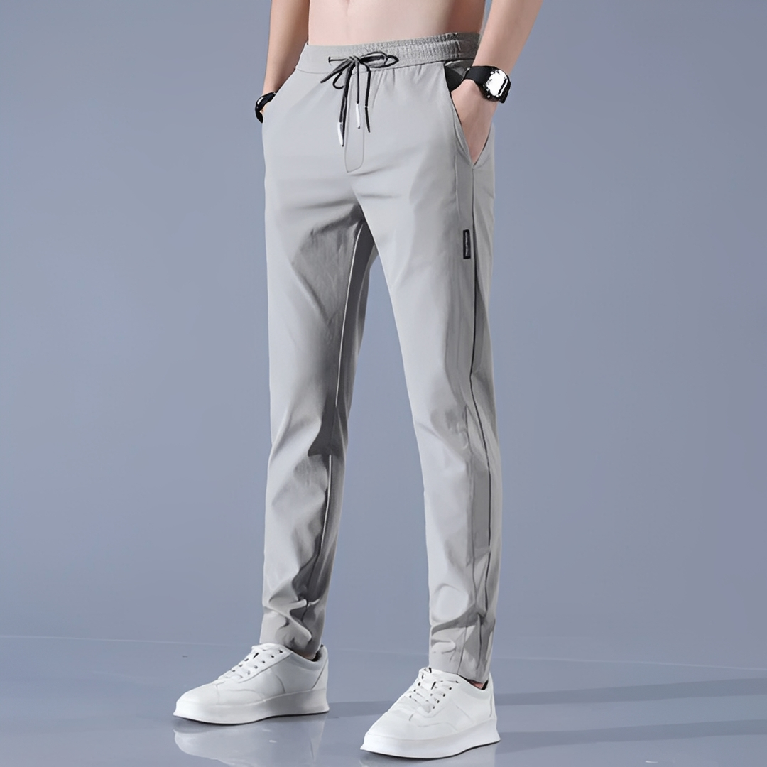 Limeul - Pantalón masculino elástico y de secado rápido