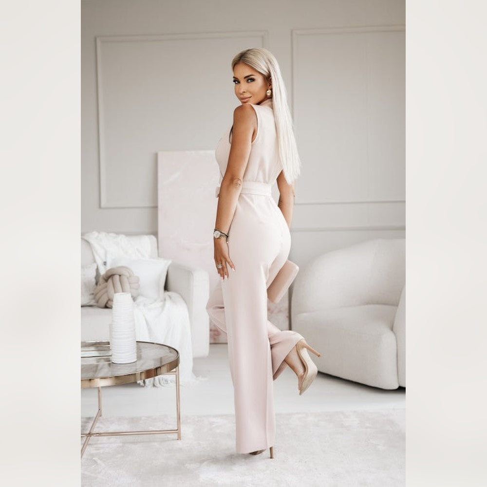 Maribel - Mono sin mangas para mujeres con corte elegante