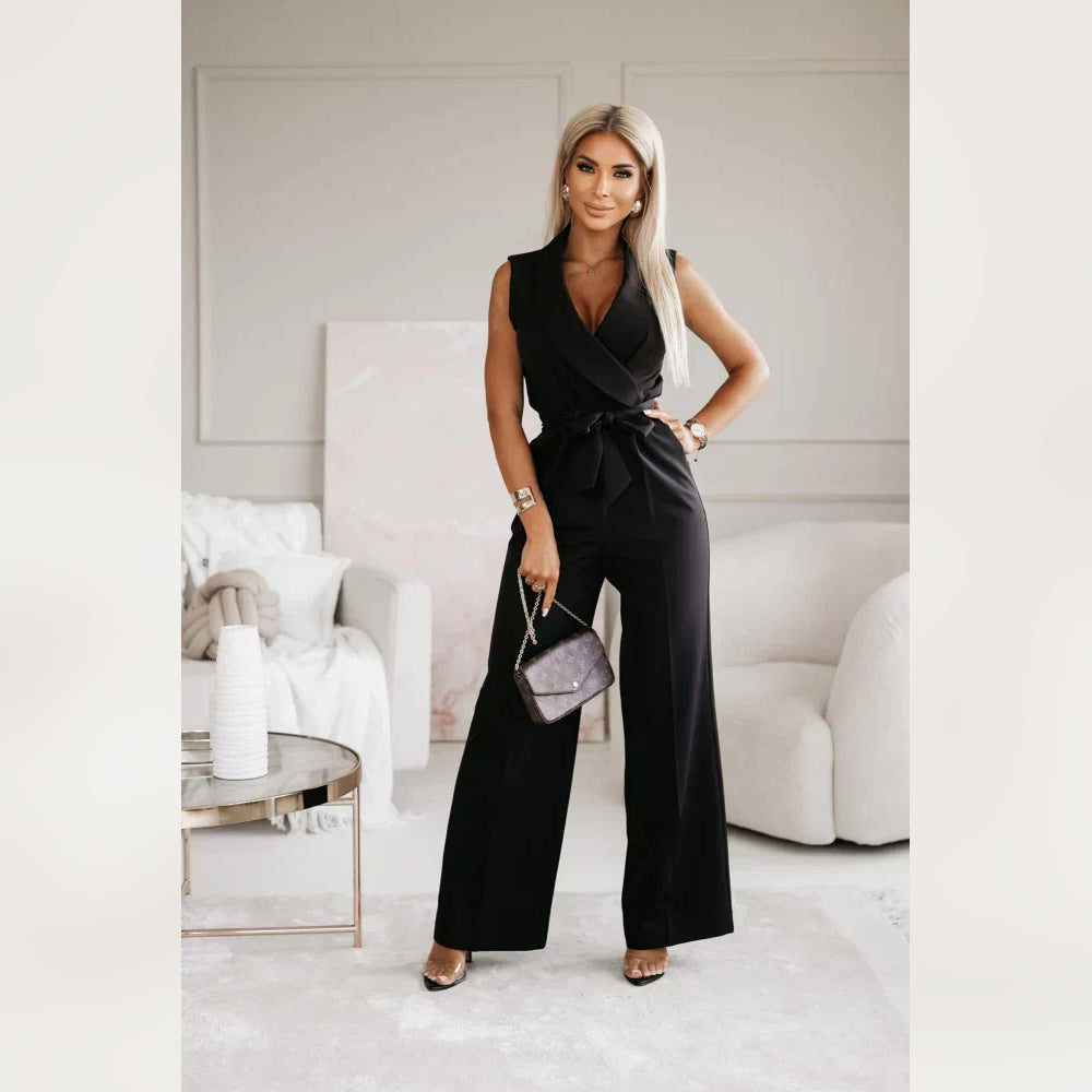 Maribel - Mono sin mangas para mujeres con corte elegante