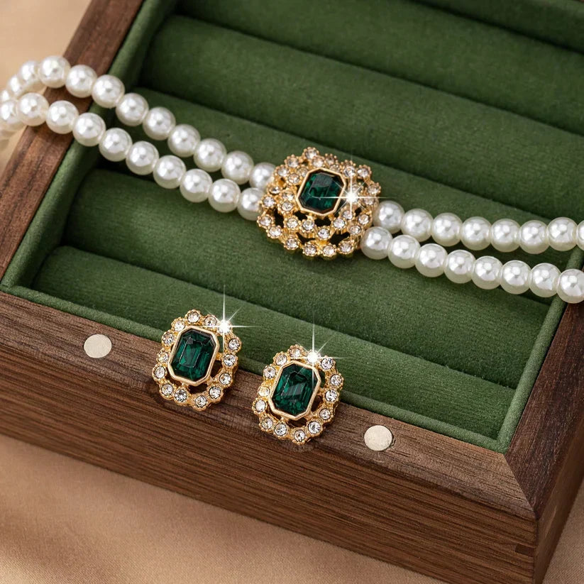 Tamsin – Conjunto de joyas de oro Verdalle