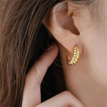 Pendientes de Arco Croissant