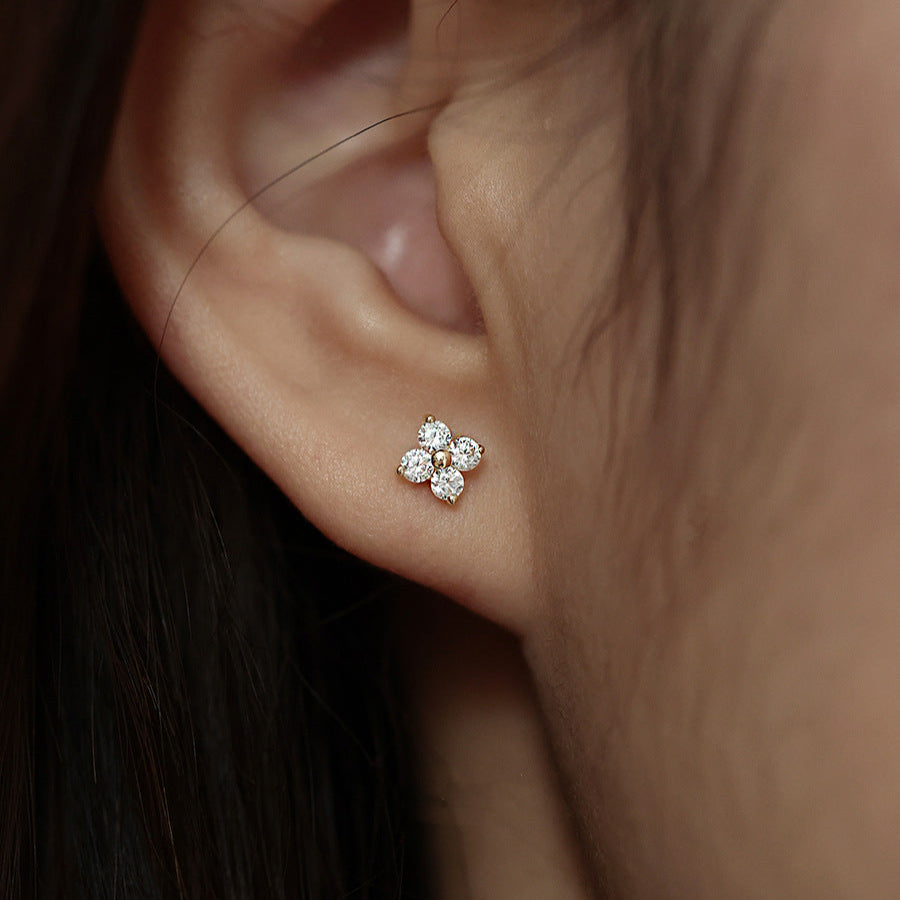 Mia – Pendientes de cristal brillantes