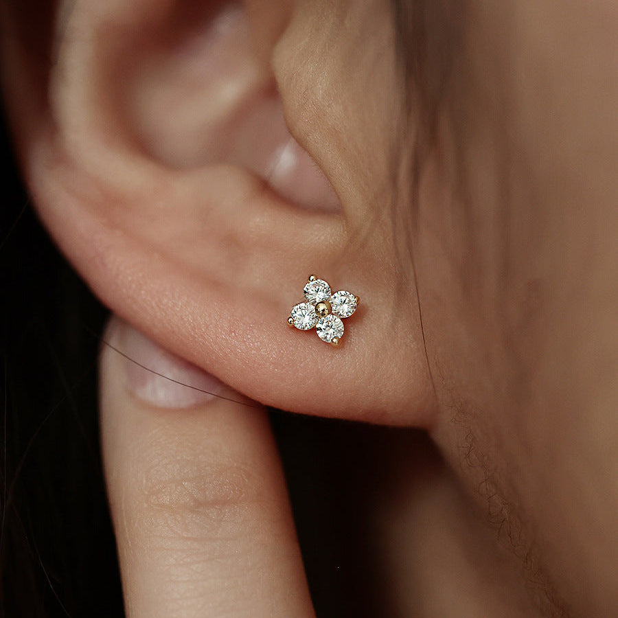 Mia – Pendientes de cristal brillantes
