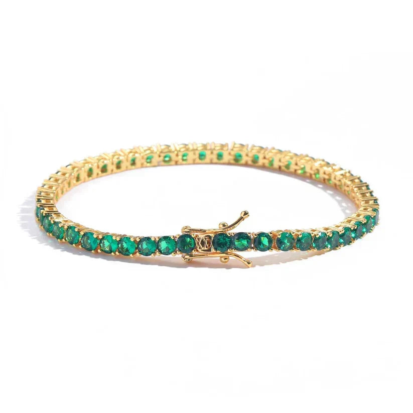 Aliona – Pulsera dorada Virelli elegante
