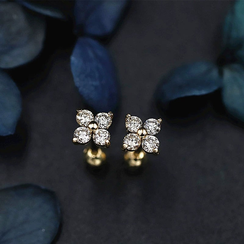 Mia – Pendientes de cristal brillantes
