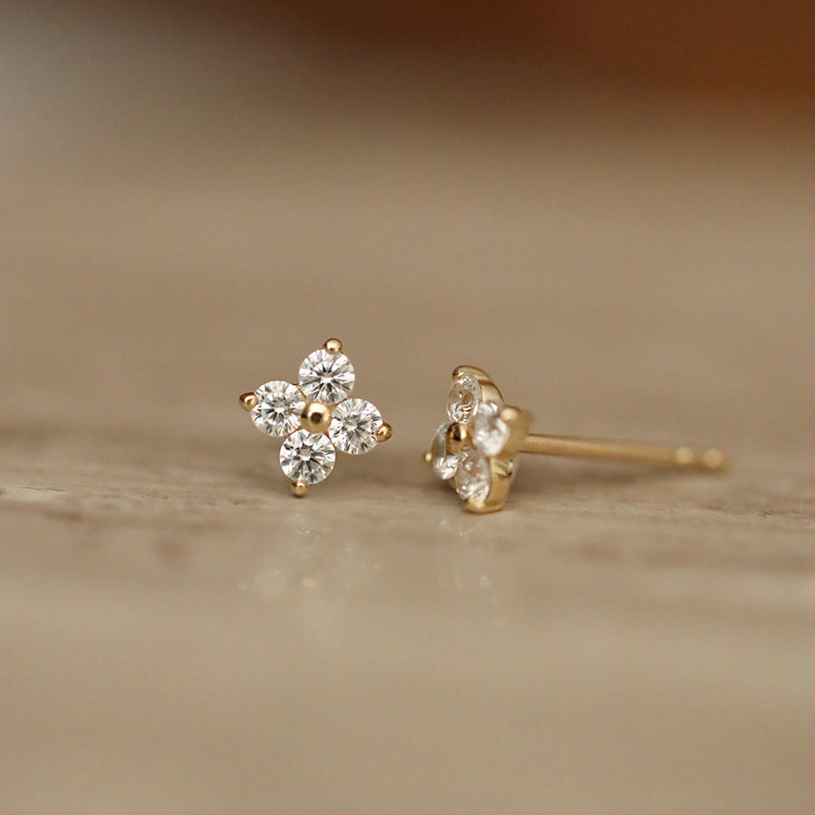 Mia – Pendientes de cristal brillantes