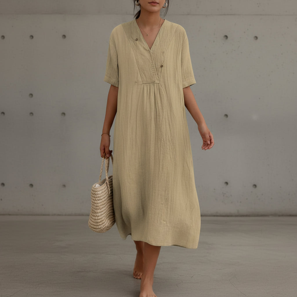 Jayela - Un vestido que irradia elegancia veraniega sin esfuerzo