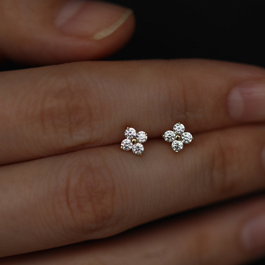 Mia – Pendientes de cristal brillantes