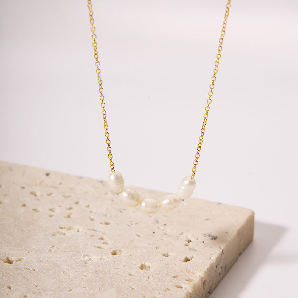 Elle – Elegante collar de perlas