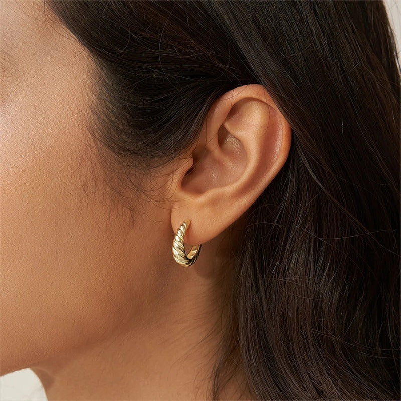 Pendientes de Arco Croissant
