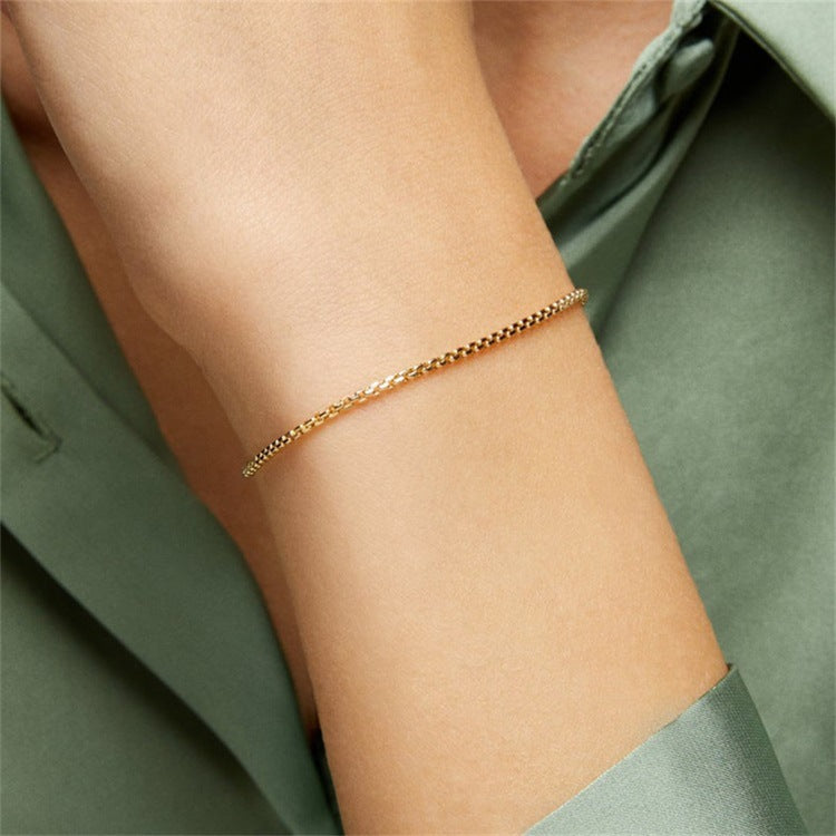 Victoria – Pulsera cadena de oro
