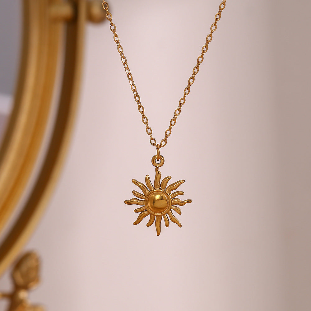 Eliora - Collar de Sol de Oro