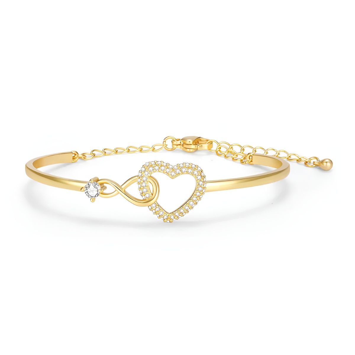 Ayumi – Pulsera madre e hija infinito dorada