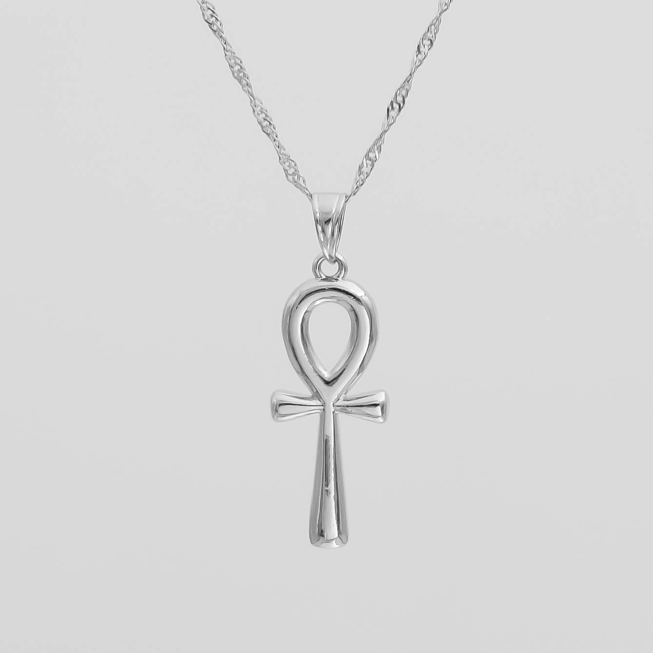 Stella – Colgante de cruz de metal