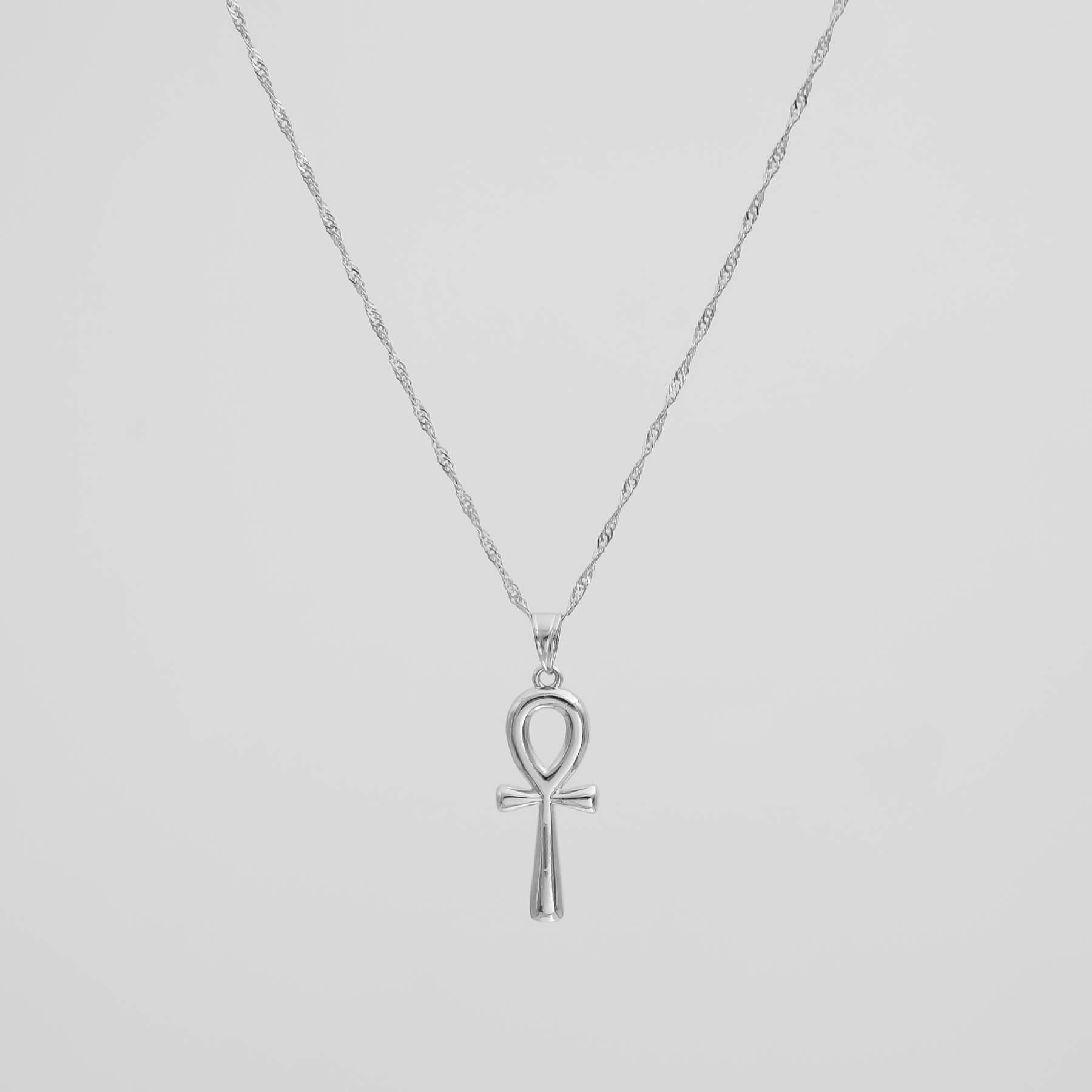 Stella – Colgante de cruz de metal