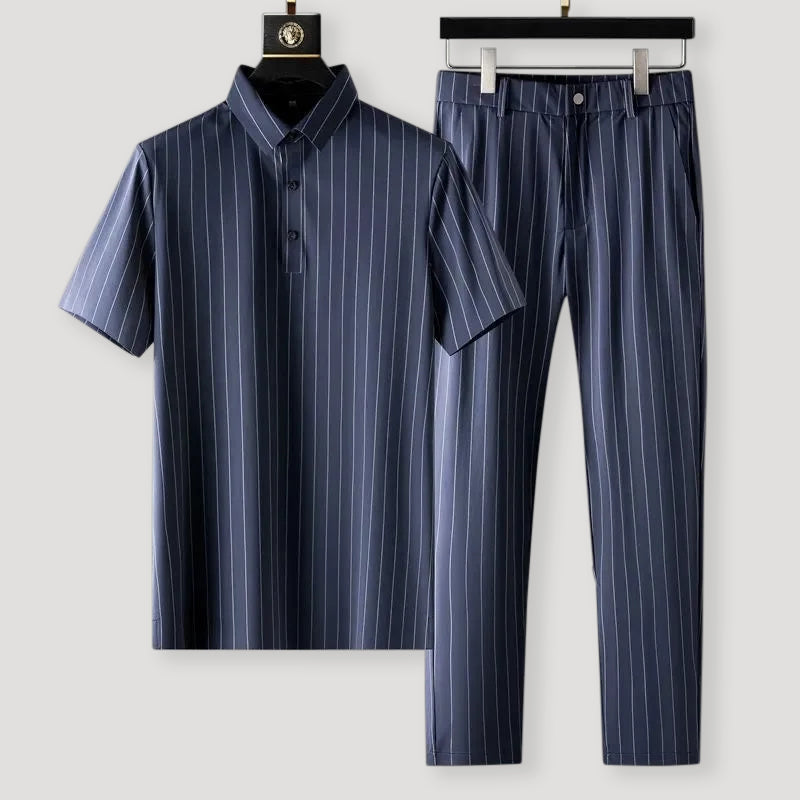 Atlas - Conjunto de ropa a rayas