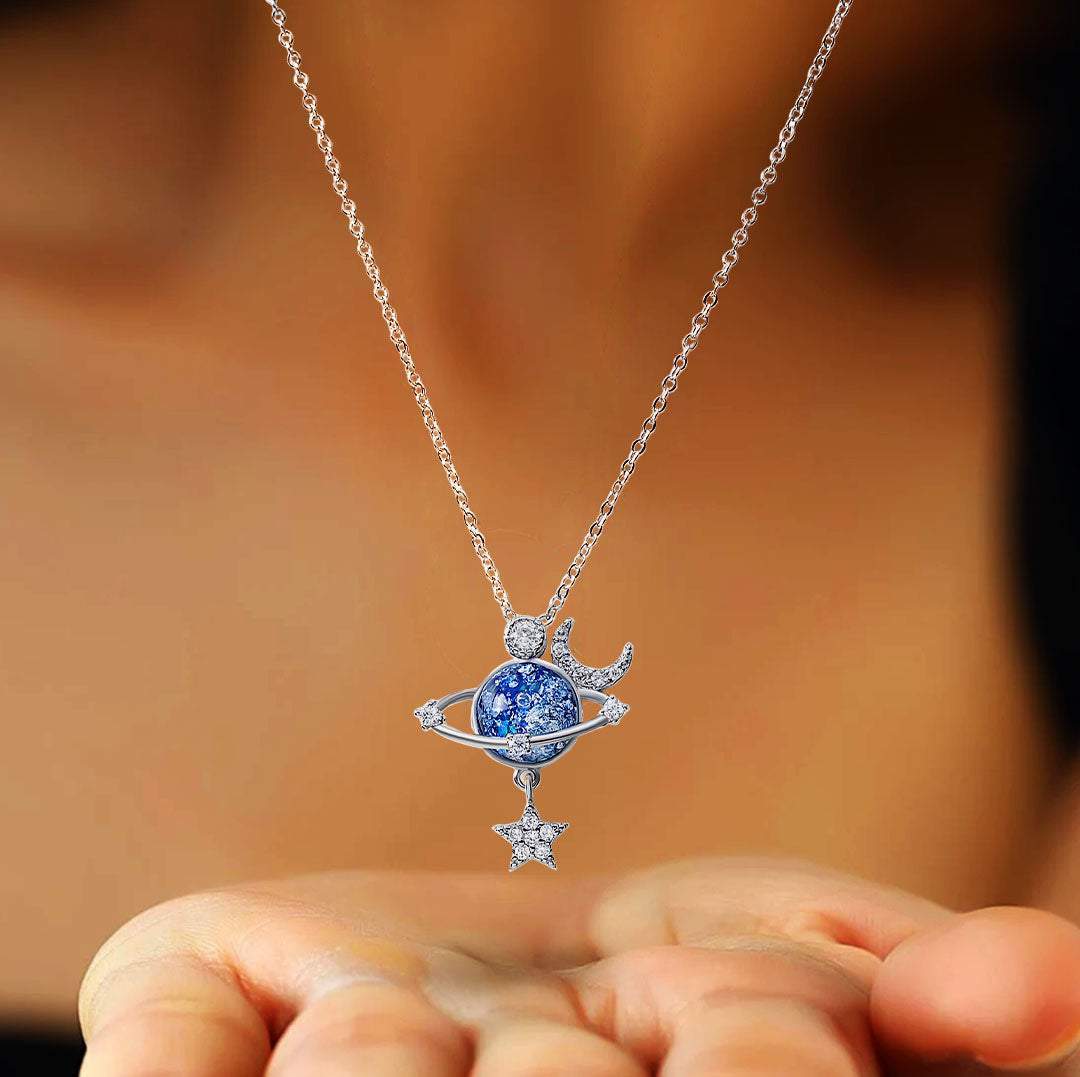 Sorami – Collar planeta cósmico para mujeres