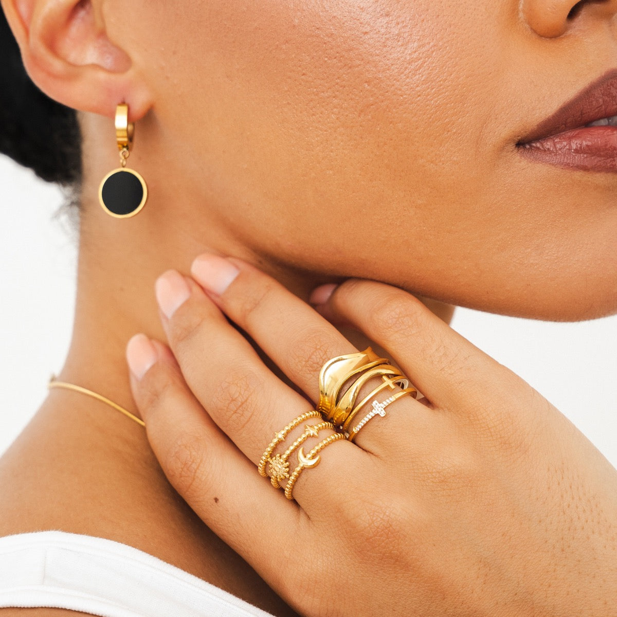 Charlie – Anillo escultórico ajustable
