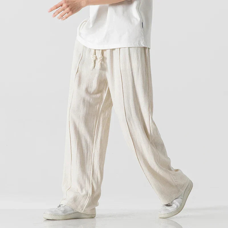 Ezra - Pantalón de cintura flexible