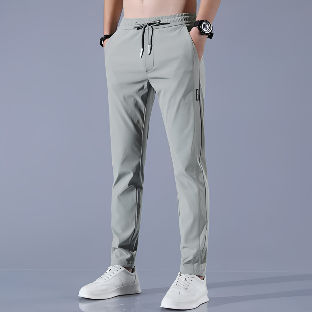 Limeul - Pantalón masculino elástico y de secado rápido