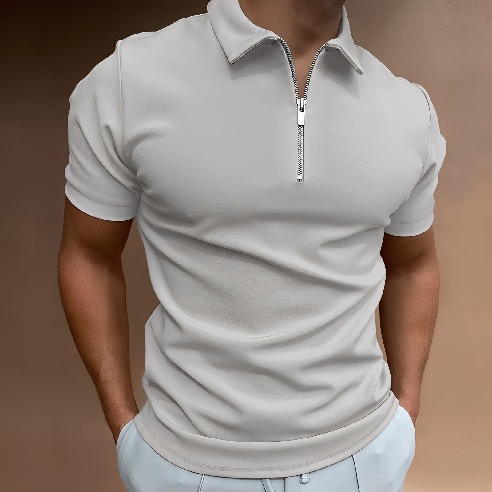 Randolf - Polo para hombre – Confortable para los días cálidos
