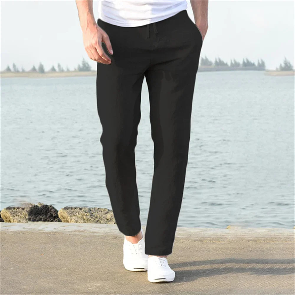 Josh - Pantalones Ligeros y Casuales para Hombre