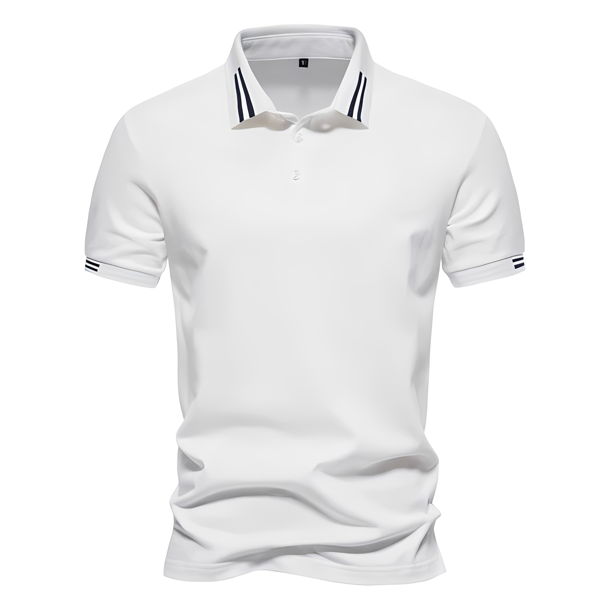 Julius - Polo moderno de manga corta para hombre