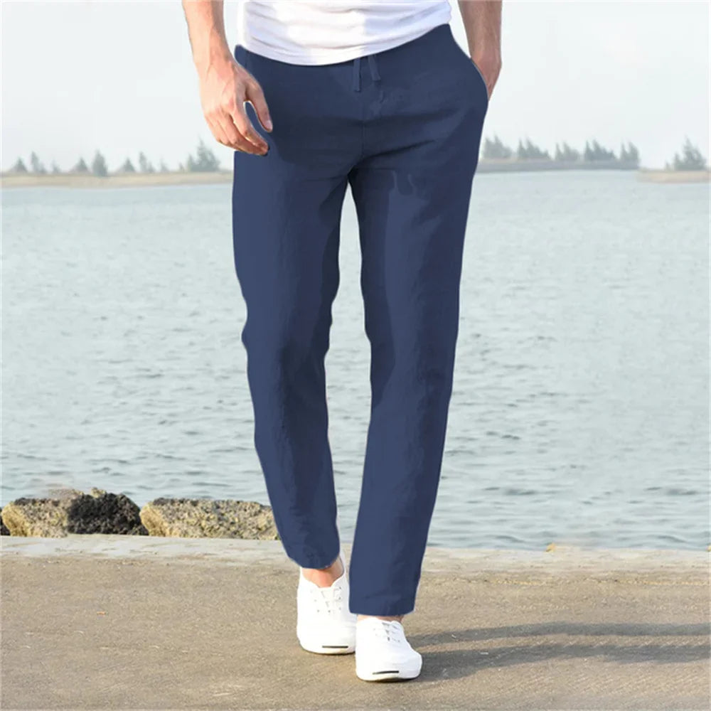 Josh - Pantalones Ligeros y Casuales para Hombre