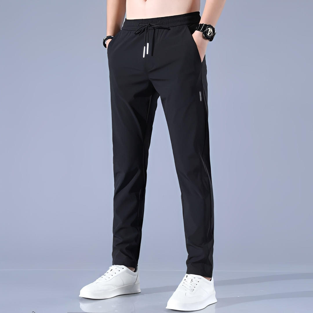 Limeul - Pantalón masculino elástico y de secado rápido