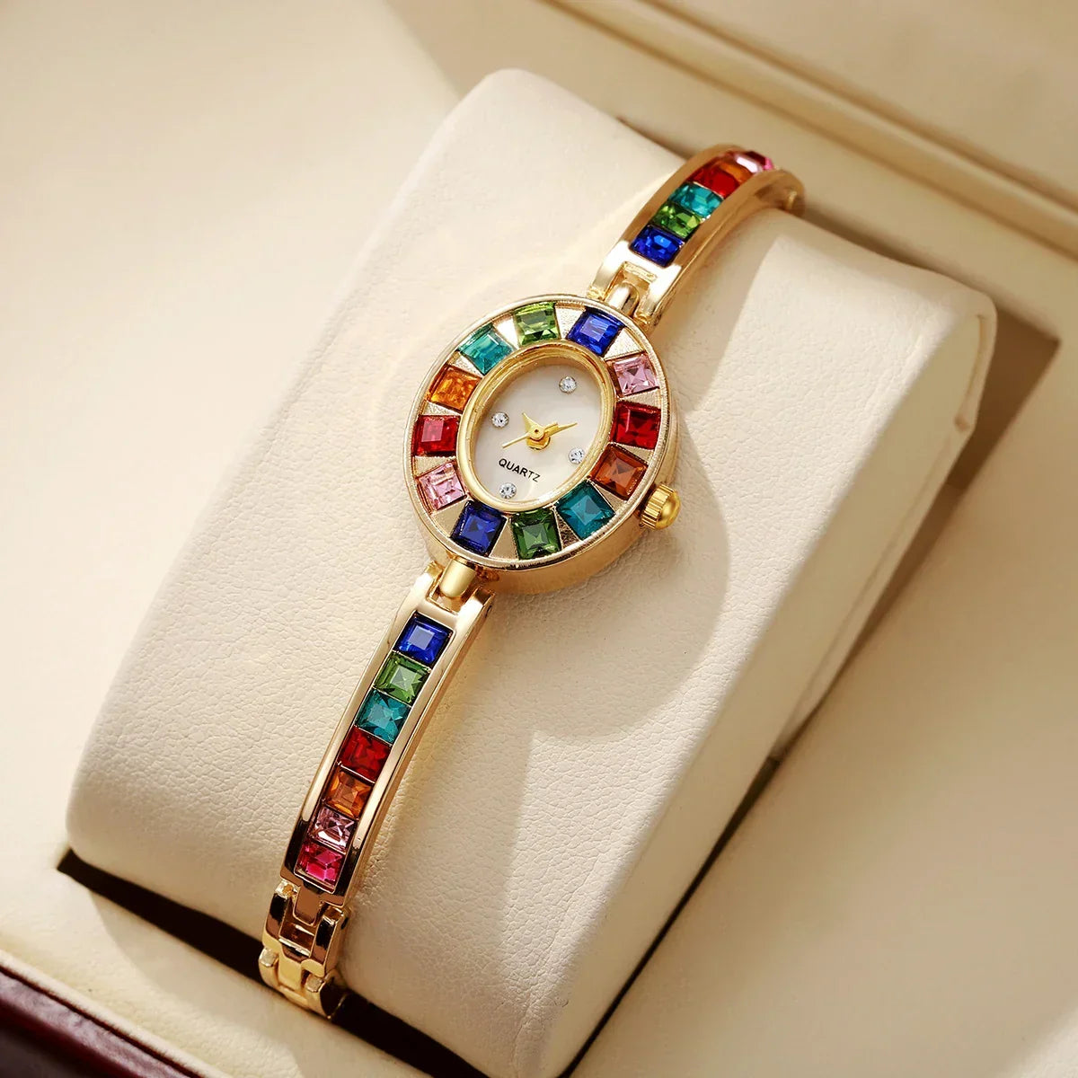 Rayna – Reloj Brillo Solar y Luneta Prismática